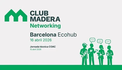 Foto de Club Madera re�ne a profesionales del sector en el encuentro Club Madera Networking 2026 Barcelona Ecohub