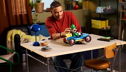 Foto de El Grupo Lego presenta el set LEGO Mario Kart Luigi & Mach 8
