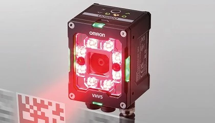 Foto de Omron lanza el nuevo verificador en l�nea VHV5 de Omron para un control de calidad de los c�digos de barras en tiempo real
