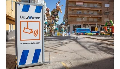 Foto de BauWatch despliega once torres de videovigilancia en las Fallas