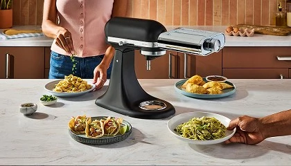 Foto de KitchenAid transforma la cocina en un pequeño taller de pasta fresca