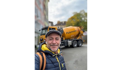 Filippo Masini, responsable del centro técnico de Putzmeister Ibérica en Madrid