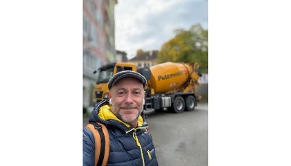 Foto de Entrevista a Filippo Masini, responsable del centro t�cnico de Putzmeister Ib�rica en Madrid