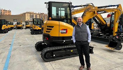 Lorenzo Herrera, jefe de ventas de SANY para la península ibérica