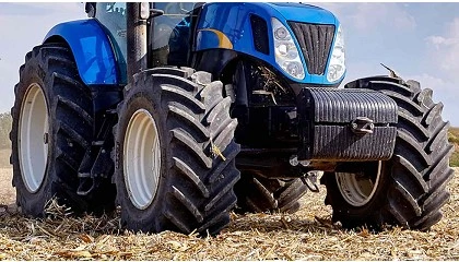 Foto de AGRIMAX V-FLECTO: el neumático BKT para el laboreo rotativo en primavera
