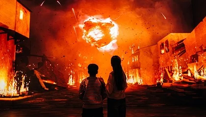 Foto de El IDEAL presenta en Barcelona la exposici�n inmersiva 'Los �ltimos d�as de Pompeya'