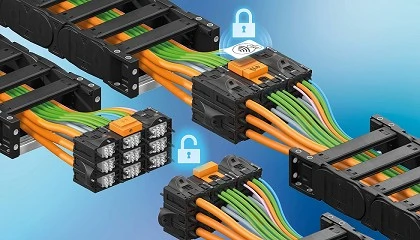 Foto de Igus refuerza la seguridad en cadenas portacables con un bloqueo RFID