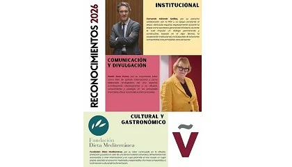 Foto de La FEV reconocerá a Fernando Miranda, Sarah Jane Evans y la Fundación Dieta Mediterránea en su asamblea de 2026