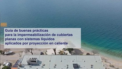 Foto de Aifim presenta una guía técnica para elevar la calidad en la impermeabilización de cubiertas planas con sistemas líquidos aplicados por proyección en caliente