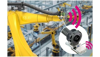 Foto de igus lan�a sensor que antecipa falhas em rob�s industriais