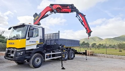 Foto de Herbusa incorpora la gr�a Palfinger PK 480 TEC