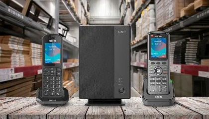 Foto de Snom ampl�a su gama DECT con las soluciones M253 y M256