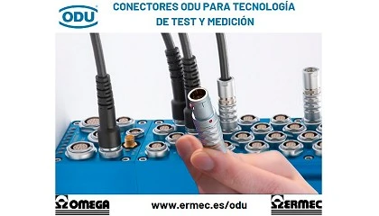 Foto de Ermec lanza soluciones avanzada de conectividad ODU para el testo de PCB