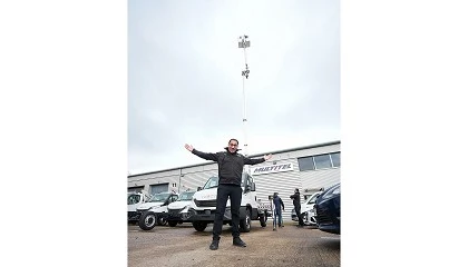 Foto de Thor�s Trees elige la Multitel MZ 250 para el cuidado de �rboles en Londres