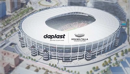 Foto de Daplast, 'Stadium Partner' del Nou Mestalla