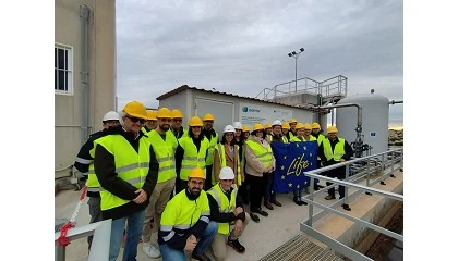 Foto de El proyecto LIFE WARRIOR permite obtener agua regenerada para riego agr�cola de mayor calidad y sostenible