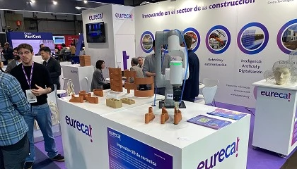 Foto de Eurecat explora la integraci�n de rob�tica, inteligencia artificial y materiales circulares en la edificaci�n