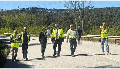 Foto de IP e munic�pio de Penela refor�am articula��o na EN347