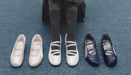 Foto de Puma amplía su gama de ballet con una elegante renovación de las Speedcat