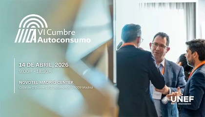 Foto de UNEF abordará las oportunidades que abre el nuevo RDL 7/2026 en la VI Cumbre de Autoconsumo