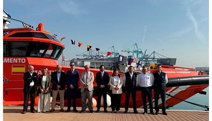 Foto de Salvamento Mar�timo incorpora la nueva Salvamar Aldebar�n en el puerto de Valencia