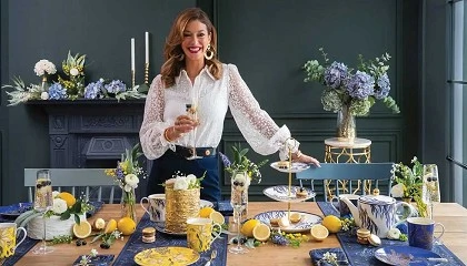 Foto de Sara Miller London presenta su colección del décimo aniversario con nuevas piezas de porcelana y textiles