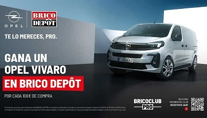 Foto de Opel y Brico Dep�t se unen para premiar a los profesionales con el sorteo de dos Opel Vivaro