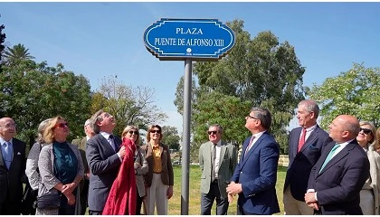 Foto de El Puerto de Sevilla conmemora el centenario del Puente de Alfonso XIII con un nuevo espacio urbano