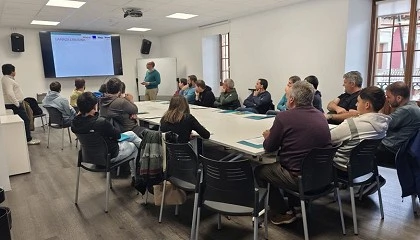 Foto de Curso de calificaci�n y juez de concurso de la raza Limus�n organizado en el Pa�s Vasco