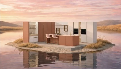 Foto de Veneta Cucine presenta �Espacio Continuo� en Eurocucina 2026