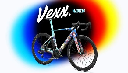 Foto de Un colorido dise�o para competir en Par�s�Roubaix 2026: Factor Monza Vexx Edition