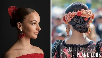 Foto de Los dos peinados que m�s veremos en la feria de abril 2026