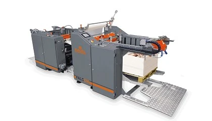 Foto de Bagel Falcon B1, la propuesta de Skandacor para laminaci�n de gran volumen y acabados digitales con l�mina