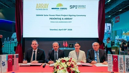 Foto de Array suministrará seguidores solares al proyecto fotovoltaico Karaman Yeka de 260 MW en Turquía