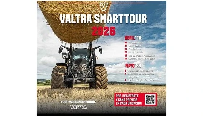 Foto de Valtra focalizará el SmartTour 2026 en la Serie G CVT