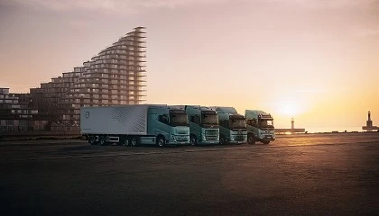 Foto de Volvo presenta nuevos camiones el�ctricos con autonom�as de hasta 700 km