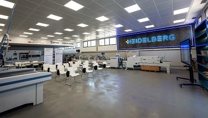 Foto de Tajamar y Heidelberg Spain inauguran un aula de Postpress Packaging para formaci�n avanzada en el sector gr�fico