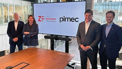 Foto de CZFB y Pimec firman un acuerdo para impulsar la competitividad de las pymes