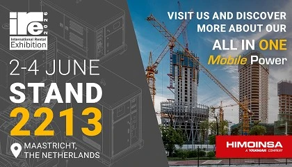 Foto de Himoinsa en IRE Maastricht: soluciones Mobile Power para el sector rental