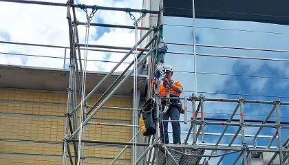 Foto de Construmat y la Fundación Laboral de la Construcción impulsan una acción sobre seguridad en altura en Barcelona