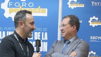 Foto de Entrevista a C�sar Luaces, secretario general de ANEFA - Smopyc 2026