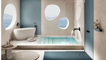 Foto de Acquabella eleva el dise�o del ba�o con soluciones inspiradas en la naturaleza y centradas en la experiencia sensorial