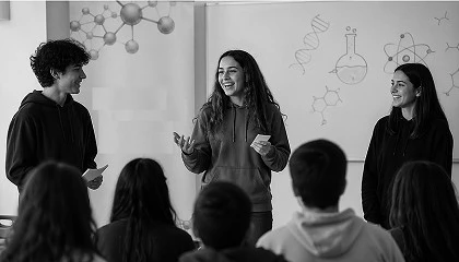 Foto de Tres centros catalanes competir�n el 28 de abril en la final multisede de �Reimagina la Ciencia�