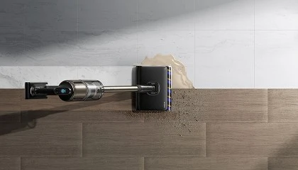 Foto de Z30 Pro Aqua, la nueva aspiradora sin cable con cabezal de fregona eléctrica de Dreame, ya está disponible en España