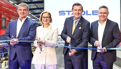 Foto de Stadler inaugura un taller en la Baja Austria