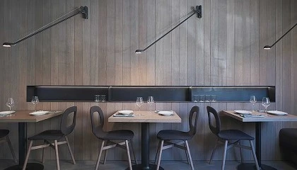 Photo de Francesc Rif� Studio renueva el restaurante Chez Filete en un edificio modernista de Valencia