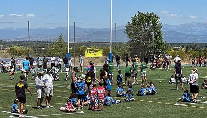 Foto de Provacuno refuerza los valores del rugby base con el pepito de ternera en el tercer tiempo