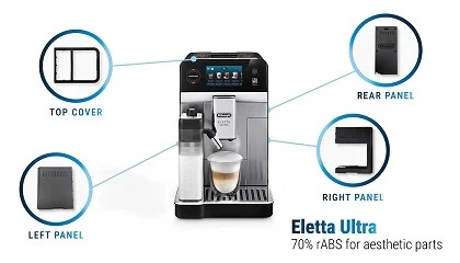 Foto de Sirmax y De� Longhi desarrollan una cafetera con hasta un 70% de pl�stico reciclado