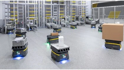 Foto de SSI Schaefer apuesta por flujos din�micos con FastBots, su soluci�n de transporte intralog�stico flexible