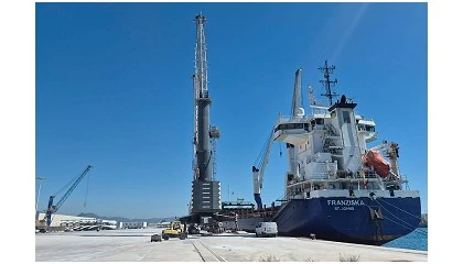 Foto de PortCastell� ejecuta una operativa de project cargo para el metro de El Cairo